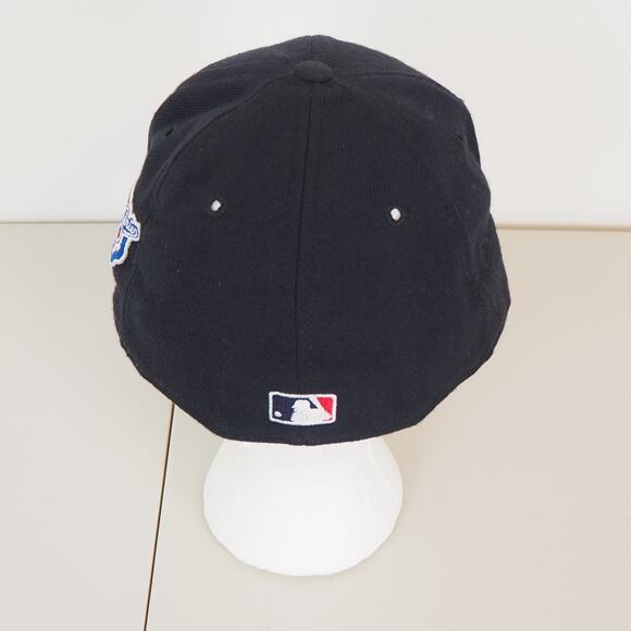 VTG New York Yankees New Era Authentic Diamond 1998 World Series Hat SZ 7 1/8 - Picture 4 of 11